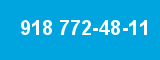 918 772-48-11 918 772-48-11